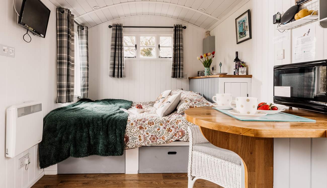 Warm and welcoming, it's the perfect hygge hideaway. 