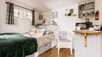 Homely touches run throughout, you'll feel utterly relaxed here. 