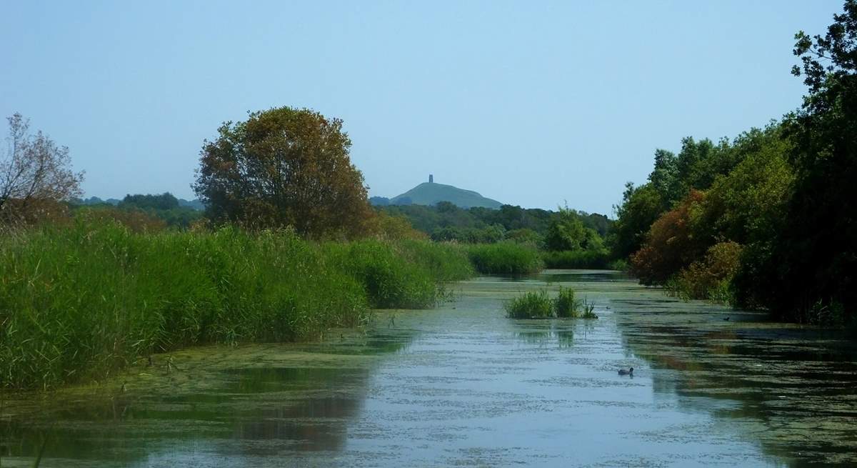 Visit the Somerset Levels and see if you can spot Glastonbury Tor!