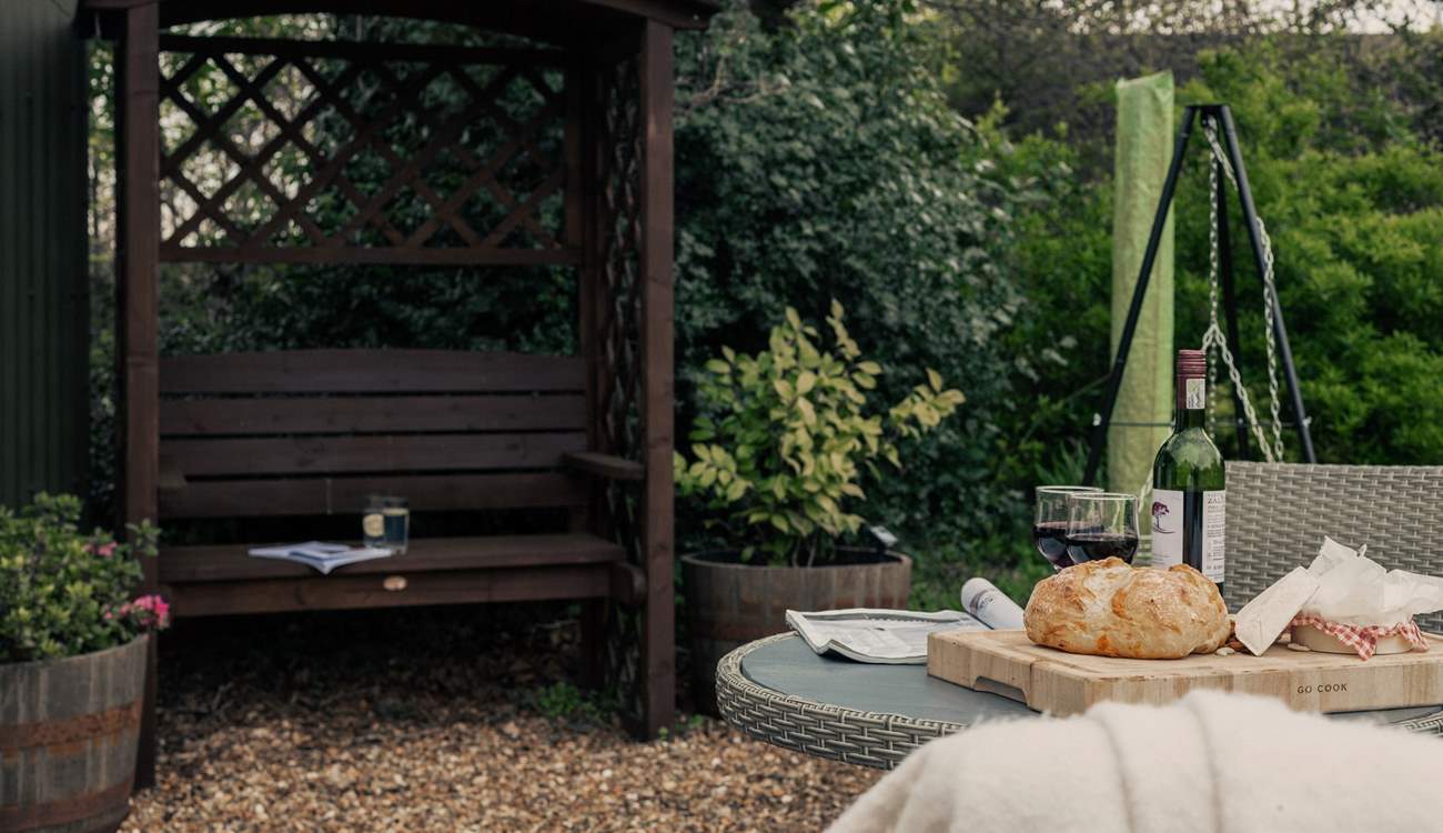 Plenty of peaceful spots to sit and watch the natural world go by. 