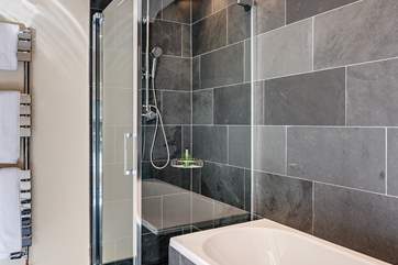 En suite leading off bedroom 1.