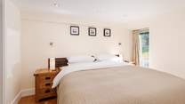 What an amazing bed awaits after a full day of adventure.