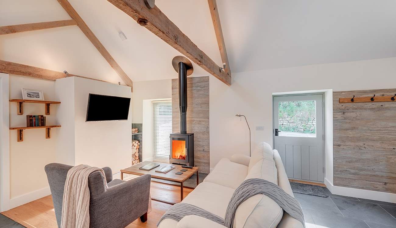 Very welcoming living-area, perfect for snuggling up and relaxing after a full day of adventure.