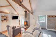 Very welcoming living-area, perfect for snuggling up and relaxing after a full day of adventure.