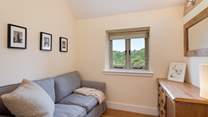 Bedroom 1 even has a super comfy sofa to sink into for when you desire ultimate peace and quiet.