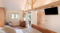 The bright and welcoming bedroom 1.