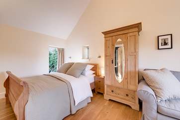 Bedroom 1 is stunning from all angles.