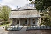 The front of Dittisham (parking for two cars is at the rear of the cottage).
