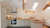 Spacious and well-equipped kitchen. Perfect for whipping up a feast.