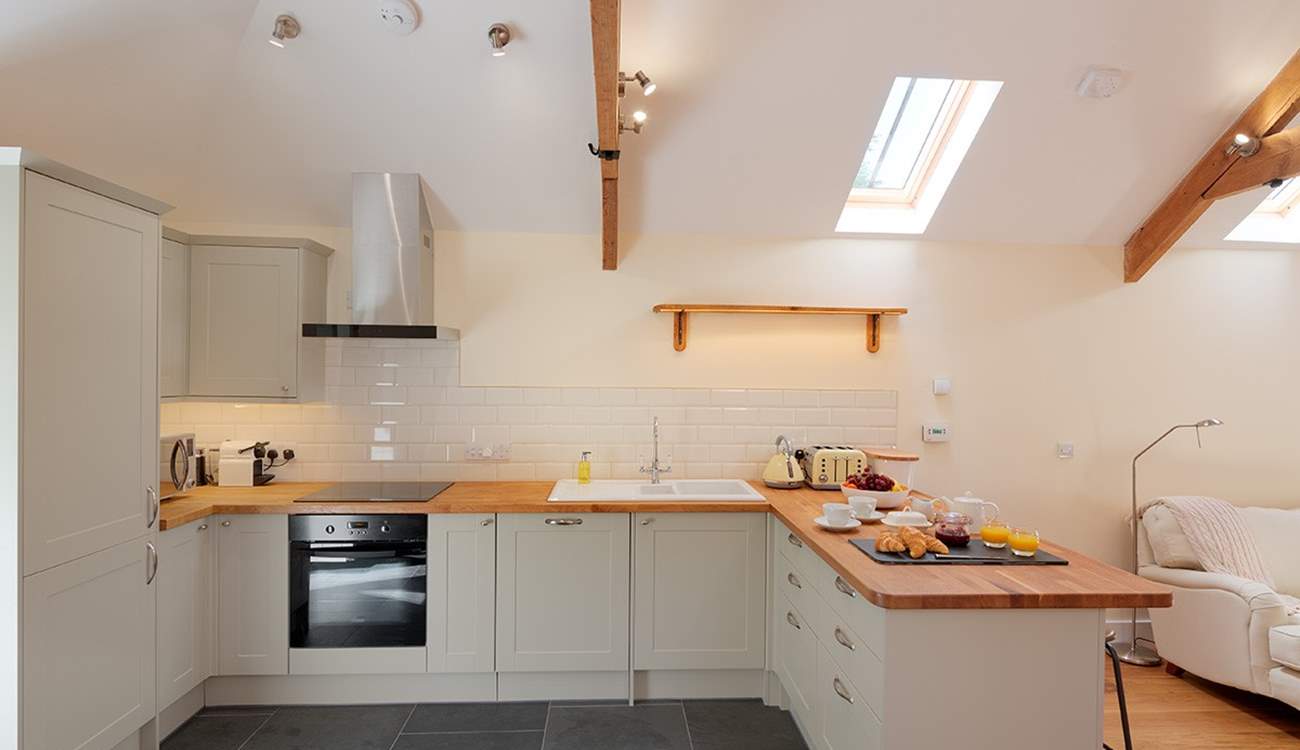 Spacious and well-equipped kitchen. Perfect for whipping up a feast.