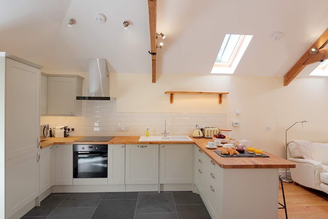 Spacious and well-equipped kitchen. Perfect for whipping up a feast.