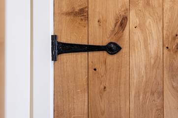 Gorgeous finishing touches throughout.