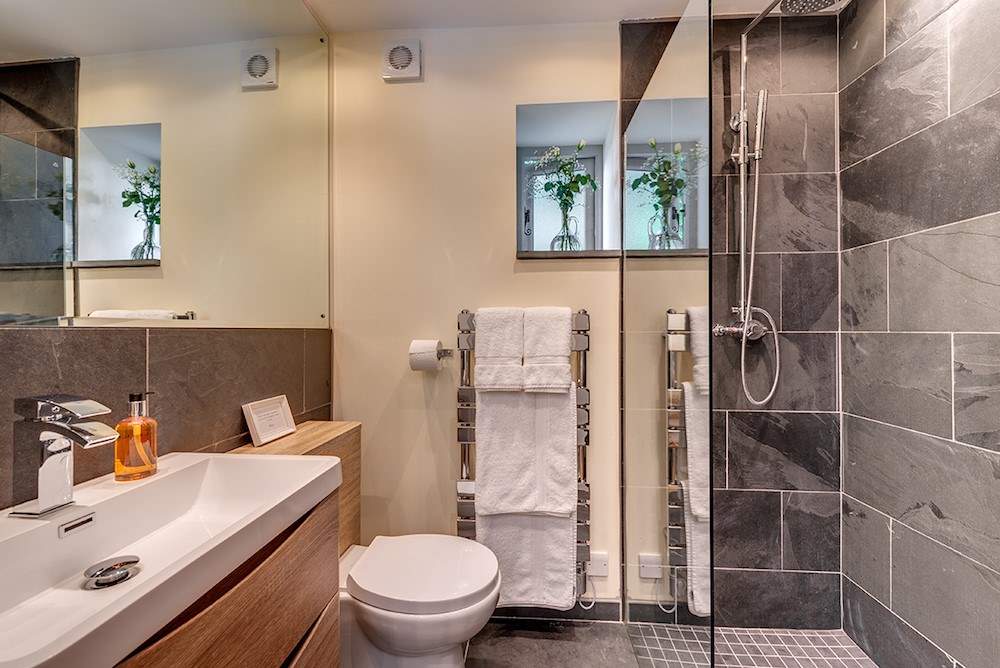 En suite shower-room to bedroom 2.