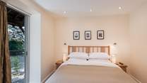 The light pours into the very attractive bedroom 1.