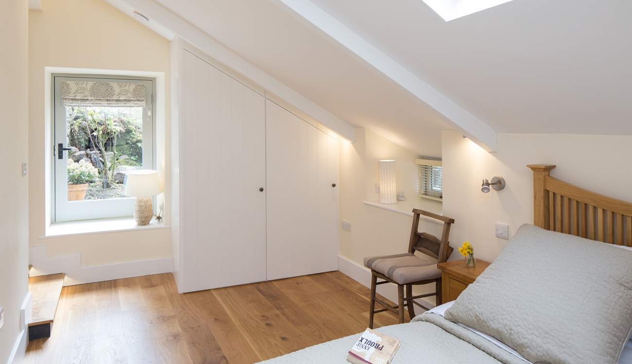 Plenty of room to make yourself at home in the stunning bedroom.