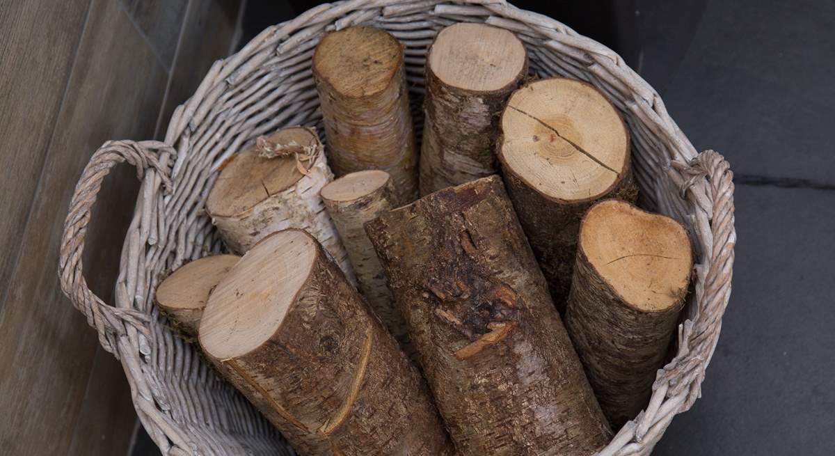 Logs to keep the home fire burning!