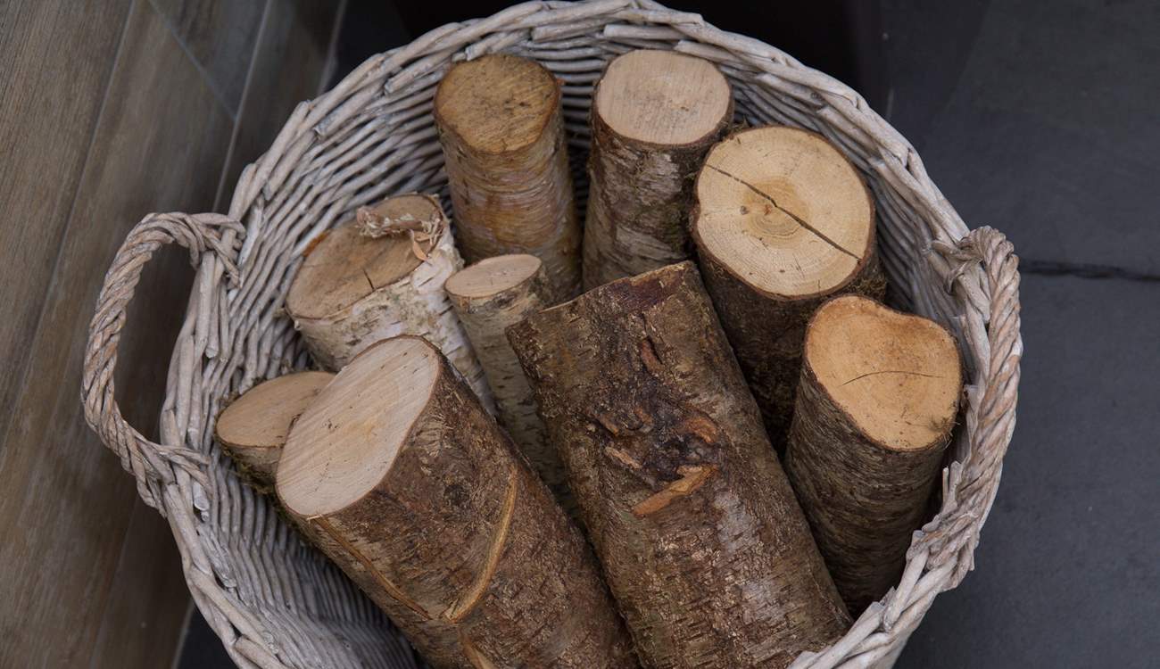 Logs to keep the home fire burning!