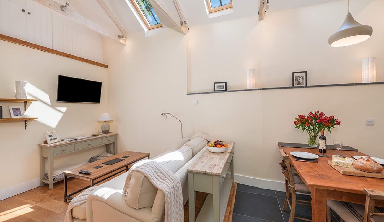 The gorgeous open plan living-room.