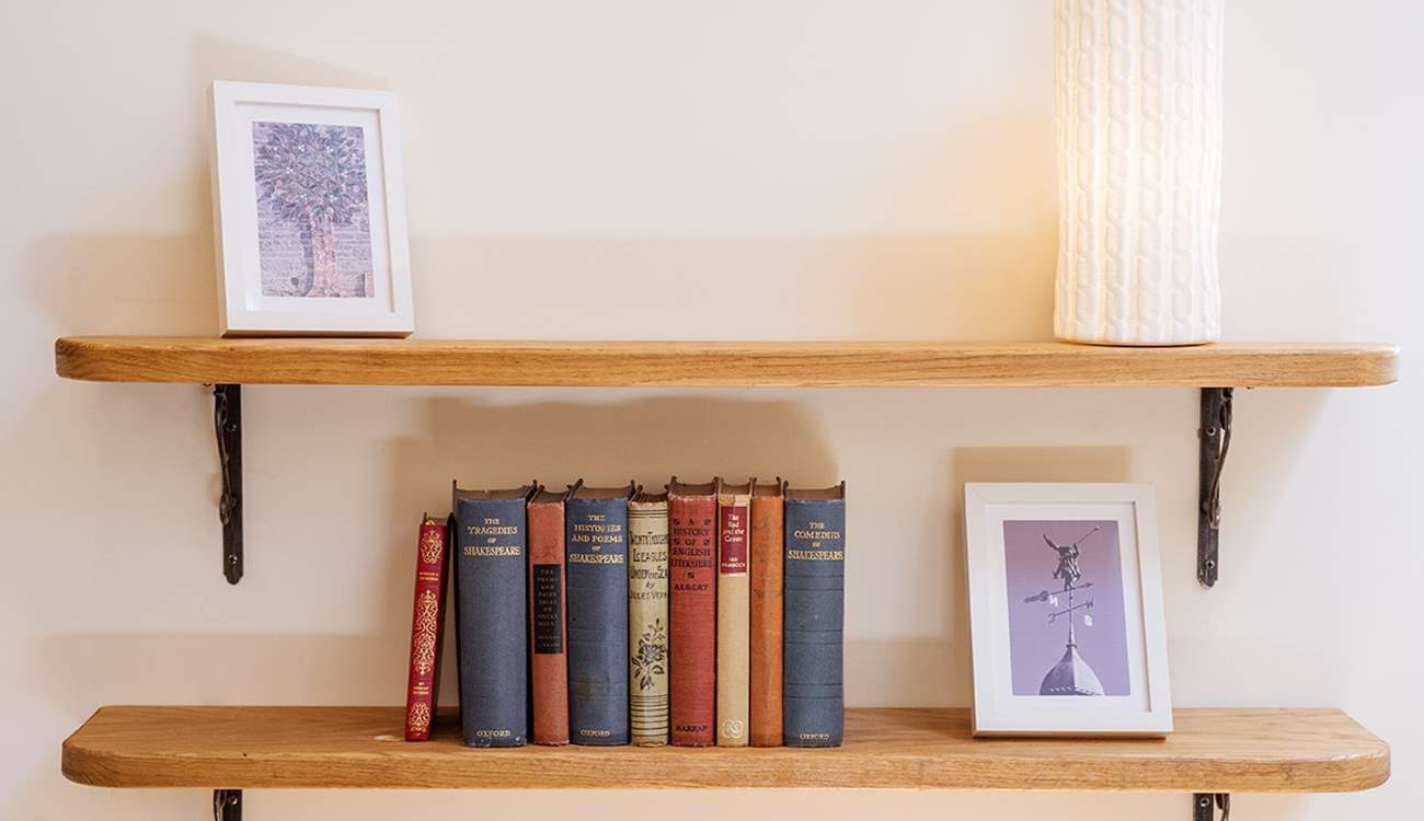 The perfect finishing touches throughout.