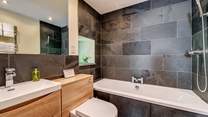 Imagine sinking into this glorious bath after a full day of adventure, perfect.