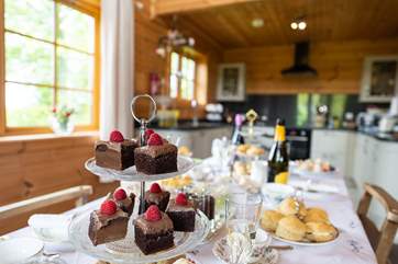 But now for something really special. Your group can book an incredible extra experience - a high tea.....