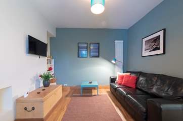 The sitting-room.