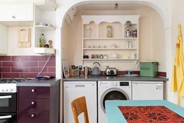 The kitchen has everything you need for creating holiday feasts.