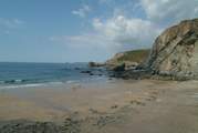Trevaunance Cove is only a two minute walk from the cottage.