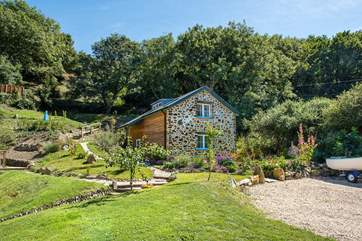 Little Broghas is a delightful stone and larch clad cottage.