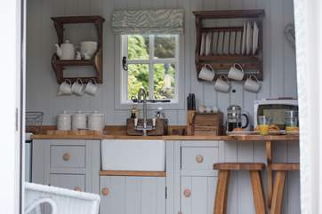 The kitchen-area.
