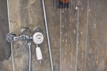 The shower.