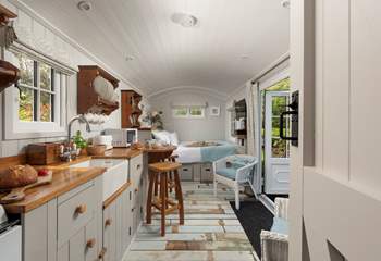 The perfect hideaway for two guests. 