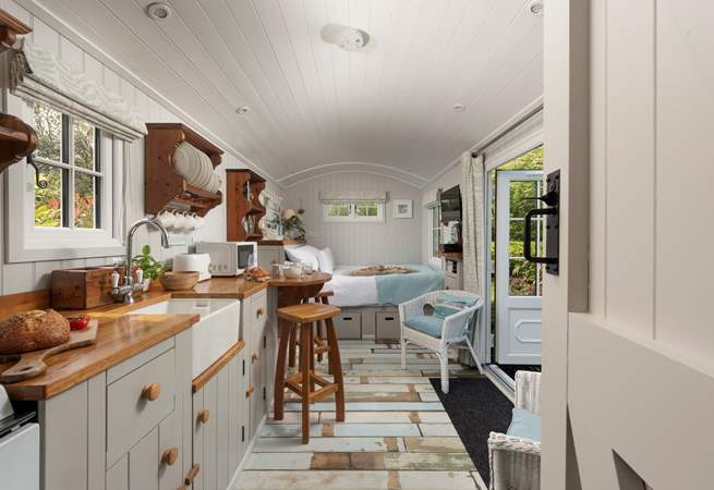 The perfect hideaway for two guests. 