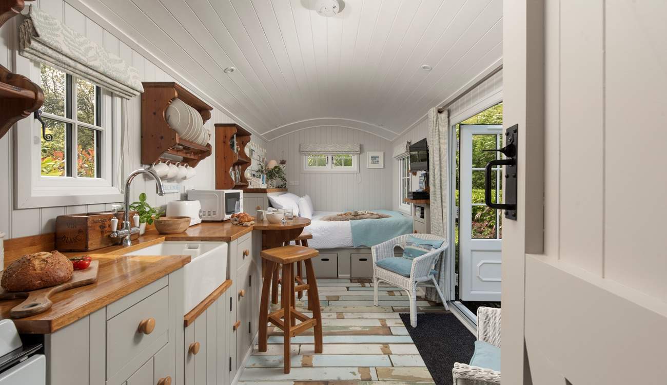 The perfect hideaway for two guests. 