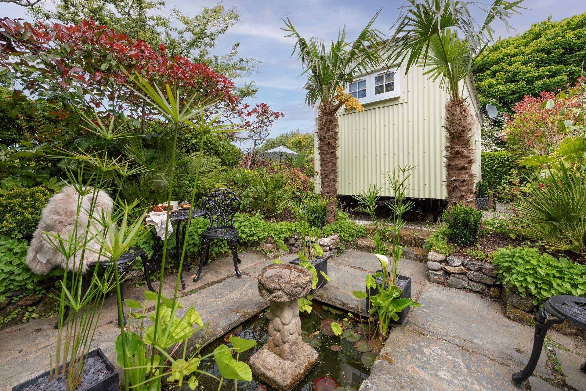 Make use of the no phone signal and really switch off.