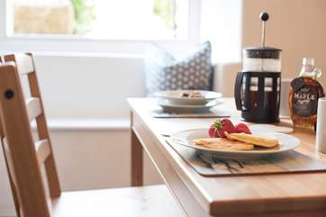 Enjoy a convivial meal.