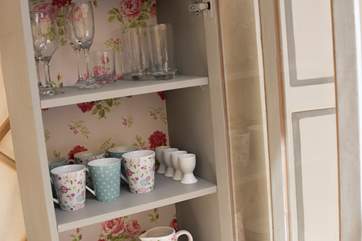 Pretty crockery.