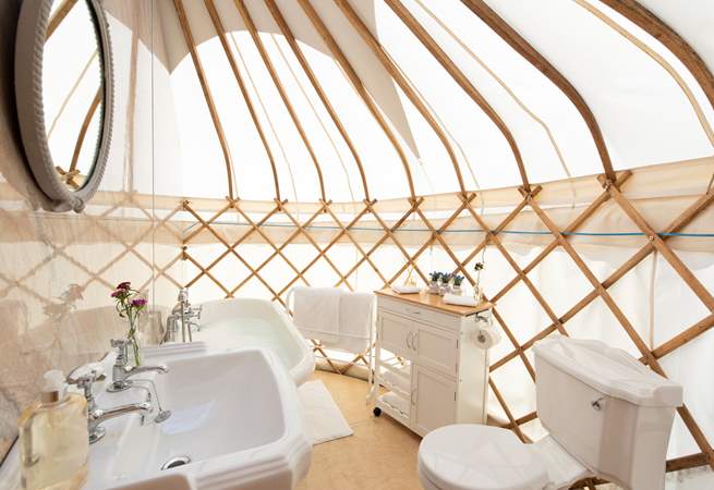 Luxury glamping at its finest. 