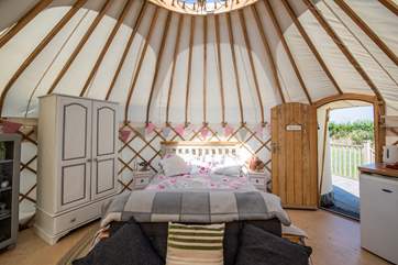 Complete with a comfy king-size bed to sink into at the end of the day.