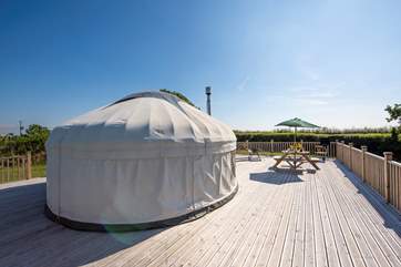 Plenty of space to relax in.