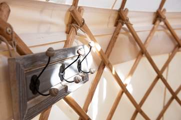 Handy hooks - everything has been thought of here.