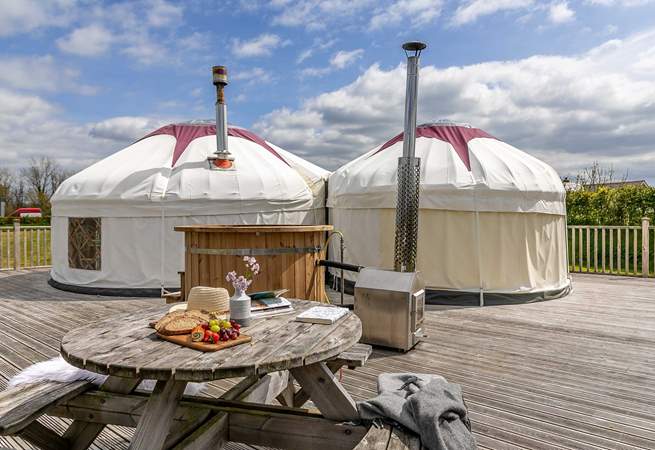 Welcome to the picturesque Rosewood Yurt. 