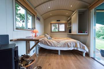 Simply but beautifully fitted inside.