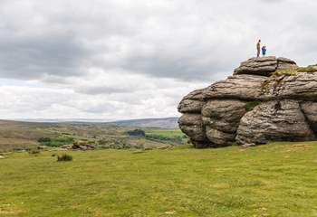 Explore the rugged landscape of Dartmoor National Park during your stay.