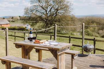 Rustle up some delicious local produce over the barbecue on a balmy summer eve.