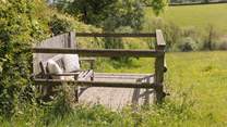 Head around to your secluded decking area... the perfect sunset spot!