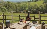Rustle up some delicious local produce over the barbecue on a balmy summer eve and then get cosy by the warmth of the chiminea.  - Thumbnail Image
