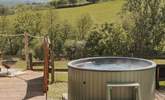 The hot tub is such a special feature.  - Thumbnail Image