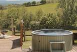 The hot tub is such a special feature. 