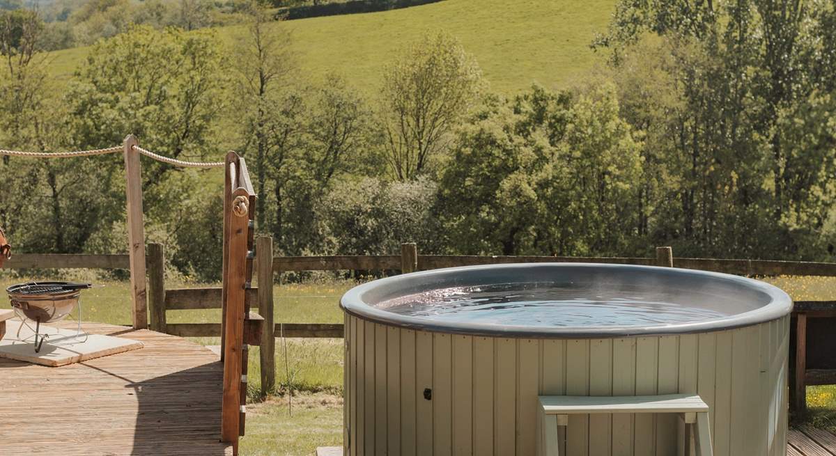 The hot tub is such a special feature. 